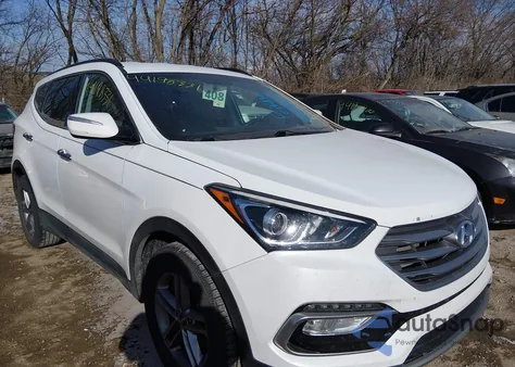 2018 Hyundai Santa Fe Sport 2.4L z USA, uszkodzony, nr VIN 5NMZUDLB9JH058383